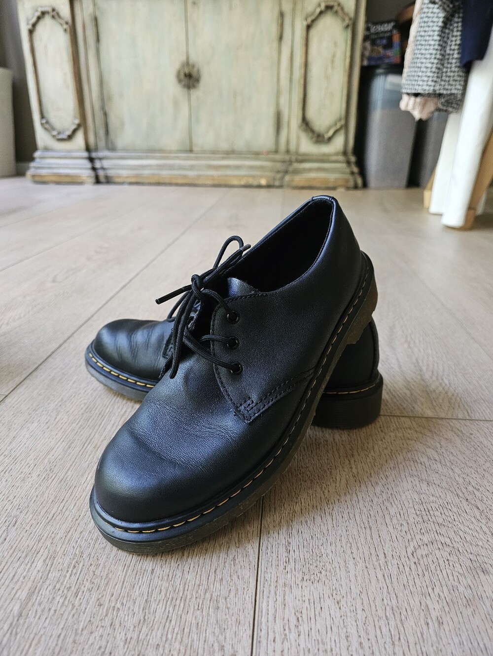 VTG Dr Martens 1461 Y Softy T Oxfords Womens 7 Preppy Grunge Punk Goth Academia